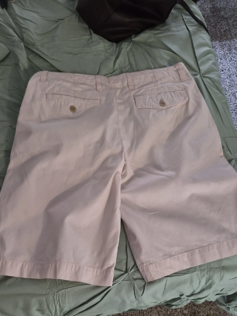 Banana Republic Men's Lt Pink Classic Chino Golf Cotton Shorts Sz 33